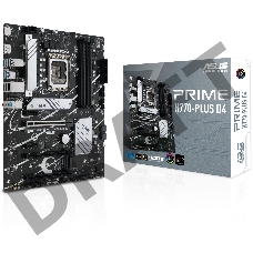Материнская плата Asus PRIME H770-PLUS D4 Soc-1700 Intel H770 4xDDR4 ATX AC`97 8ch(7.1) 2.5Gg RAID+HDMI+DP