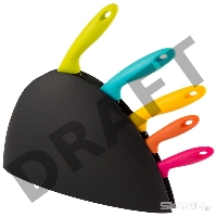 Набор ножей MALLONY DIVO (6 предметов) с подставкой