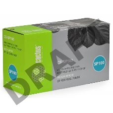 Тонер Картридж Cactus CS-SP100 черный для Ricoh Aficio SP 100/100SU/100SF (2000стр.)