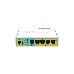 Маршрутизатор MikroTik RB750UPr2 hEX PoE lite 5x Ethernet, раздача PoE, 650 МГц ЦП, 64 МБ 5-портовый 100-Мбитный маршрутизатор с поддержкой PoE на 4-х портах