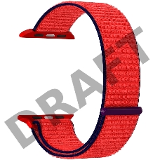 Нейлоновый ремешок для Apple Watch 42/44 mm LYAMBDA VEGA DSN-01-44-63 Red/ Dark blue