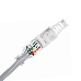 Штекер RJ-45 (8P8C) LK-8P8C быстрозажимной ручной кат. 5e и 6