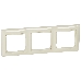Рамка 3-м Valena горизонт. сл. кость (DIY-упак.) Leg 695633