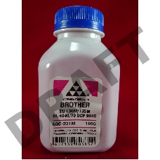 Тонер Brother TN 130M/135M HL 4040/50/70/DCP 9040 magenta (фл.100г.) AQC, фас.Россия