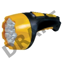 Фонарь ULTRAFLASH LED3815  15 LED 2 режима черн/желт аккумуляторный
