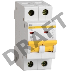 Выключатель автоматический модульный 2п B 40А 4.5кА ВА47-29 ИЭК MVA20-2-040-B