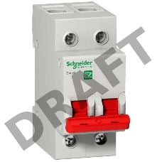 Рубильник мод. 2п 63А 400В EASY9 SchE EZ9S16263