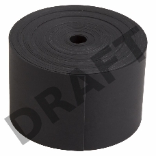 Термоусаживаемая лента с клеевым слоем REXANT 50 мм х 0,8 мм, черная, ролик 5 м, ТЛ-0,8