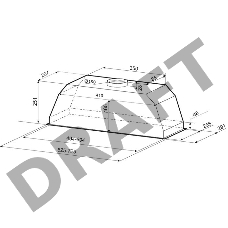 Вытяжка Krona Ameli 900 white PB