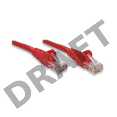 Коммутационный шнур Exegate EX258384RUS Патч-корд UTP кат. 5e,  0.5м Exegate красный