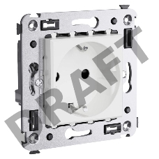 Розетка 3п 2P+E СП Avanti 