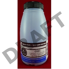 Тонер OKI C301/C321/C310/C330/C331/C510/C511/C530/C531/C3300/C3400/C3450/C3520/C3530/C3600/C5600/C5700/MC350/MC351/MC352/MC360/MC361/MC362/MC561/MC562 Cyan (фл., 50г) B&W Premium (Tomoegawa) - фас.России