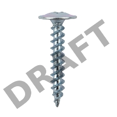 Саморез с прессшайбой ПШС острый 4,2х25, пакет (800 шт/уп) KRANZ