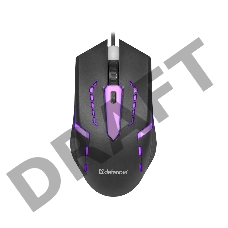 Мышь DEFENDER USB OPTICAL HIT MB-601 BLACK 52601