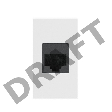 Выключатель 1-кл. 2мод. СП VIVA 16А IP20 бел. ДКС 45021