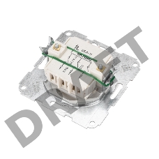 Выключатель DEA 3кл с/у 10А мех. Бел KRANZ