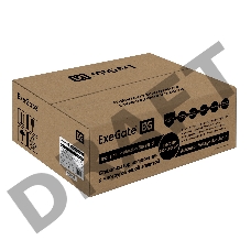 Стабилизатор напряжения ExeGate Master AV-10000 (10000ВА, 140-260В, цветной дисплей, 220В±8%, КПД 98%, 5 уровней защиты, задержка, усиленный метал.корпус, клем.колодка+евророзетка, RTL)