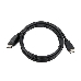 Кабель DisplayPort-HDMI Gembird/Cablexpert  1,8м, 20M/19M, черный, экран, пакет (CC-DP-HDMI-6)