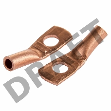 Наконечник ТМ 6–6–4 (6 мм² - Ø 6 мм) (в упак. 10 шт.) REXANT