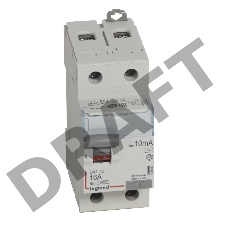 Выключатель дифференциального тока Legrand DX3 2П 16А 10мА-AC 411500