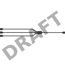 кабель питания вентилятора Cooler Master RGB Splitter Cable