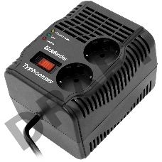 Стабилизатор, DEFENDER (99033) AVR Typhoon 1000 максимальная мощность 320 Вт