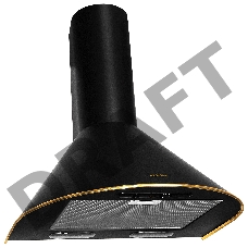 Вытяжка Elikor Эпсилон 50П-430-П3Л черный/зол.