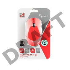 Мышь беспроводная, Gembird MUSW-111-RG { розовое золото, 2кн.+колесо-кнопка, 1200DPI, 2.4ГГц}