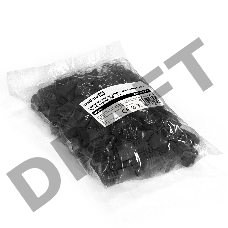 Колпачок ExeGate BC45-100-BK изолирующий для коннектора RJ-45, черный (100шт)