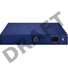 Коммутатор PLANET GSD-2022P 16-Port 10/100/1000T 802.3at PoE + 2-Port 10/100/1000T + 2-Port 1000X SFP Unmanaged Gigabit Ethernet Switch (185W PoE Budget, Standard/VLAN/Extend mode, supports PD alive check, desktop size with rackmount kit)