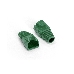 Колпачок ExeGate BC45-100-GN изолирующий для коннектора RJ-45, зеленый (100шт)