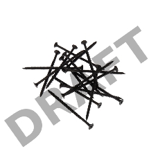 Саморез гипсокартон-металл 4,2х75, пакет (300 шт/уп) KRANZ