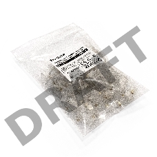 Коннектор ExeGate PL11-4P4C-100 RJ-11 телефонный разъем (4P4C), золотое напыление (100шт)