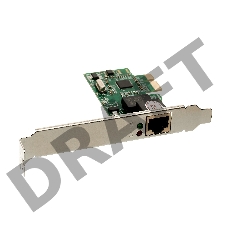 Сетевой адаптер ExeGate EXE-560 PCI Express 10/100/1000Mbps RTL8111C (OEM) EX281224RUS