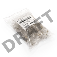 Коннектор ExeGate PL12-6P6C-100 RJ-12 телефонный разъем (6P6C), золотое напыление (100шт)