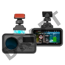 Видеорегистратор с радар-детектором TrendVision Hybrid Signature Real 4K GPS ГЛОНАСС