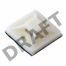 Площадка самоклеящаяся REXANT 25х25 мм, белая, упаковка 100 шт.