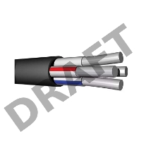 Кабель АВВГ 4х2.5 Ч (бухта) (м) Альгиз К ФР-00000408