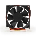 Вентилятор для корпуса Gembird 80x80x25mm, широкий разъем 4pin 8025K/FANCASE-4