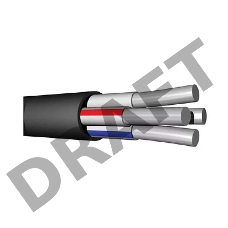 Кабель АВВГ 4х10 Ч (м) Альгиз К ФР-00000580