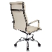 Кресло руководителя Бюрократ CH-993/ivory слоновая кость искусственная кожа крестовина хромированная