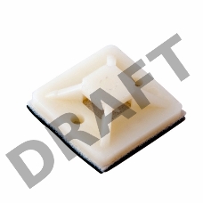 Площадка самоклеящаяся REXANT 20х20 мм, белая, упаковка 10 шт.