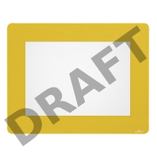 Карман Durable напольная прямоугольная желтый