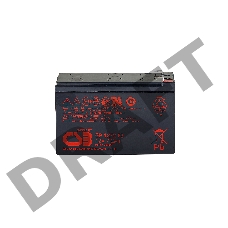 Батарея CSB серия GP, GP1272, напряжение 12В, емкость 7.2Ач (разряд 20 часов), макс. ток разряда (5 сек.) 100А, ток короткого замыкания 304А, макс. ток заряда 2.8A, свинцово-кислотная типа AGM, клеммы F1, ДxШxВ 150.9x64.8x98.6мм., вес 2.4кг., срок службы 