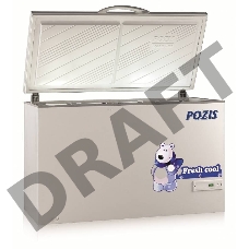 Морозильник Ларь POZIS FH 250-1 (белый) объем 345л, система размораживания — ручная, (ШхВхГ) — 131 х 87 х 73.5 см