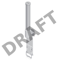 Антенна всенаправленная UbiquitiMIMO 2x2, 10 дБ, 5,15-5,85 ГГц, 360°x12°, 2* RP-SMA