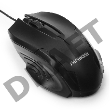 Мышь Гарнизон GM-110, USB, чип- Х, черный, 800 DPI, 2кн.+колесо-кнопка