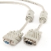Кабель Gembird/Cablexpert CC-PVGAX-6, Кабель удлинитель VGA Pro , 1.8м, 15M/15F,  экран, феррит. кольца 