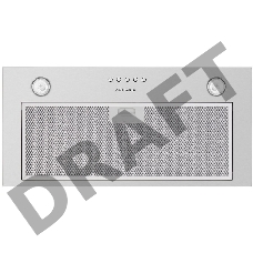 Вытяжка встраиваемая Maunfeld Crosby SINGL 60 нержавеющая сталь управление: кнопочное (1 мотор)