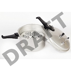 Скороварка Чудо-55-0, 5,5 л., алюмин., с пароваркой, оксидированным покрытием,  г. Челябинск, серия 